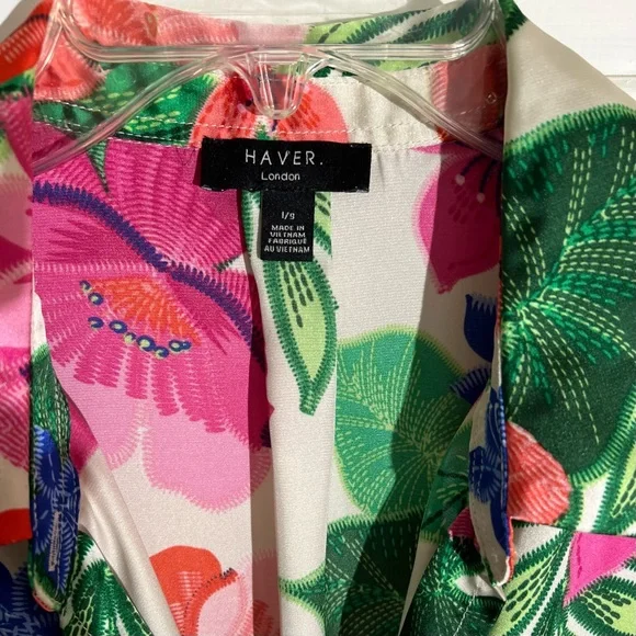 Haver of London Vibrant Floral Blouse - Picture 5 of 11